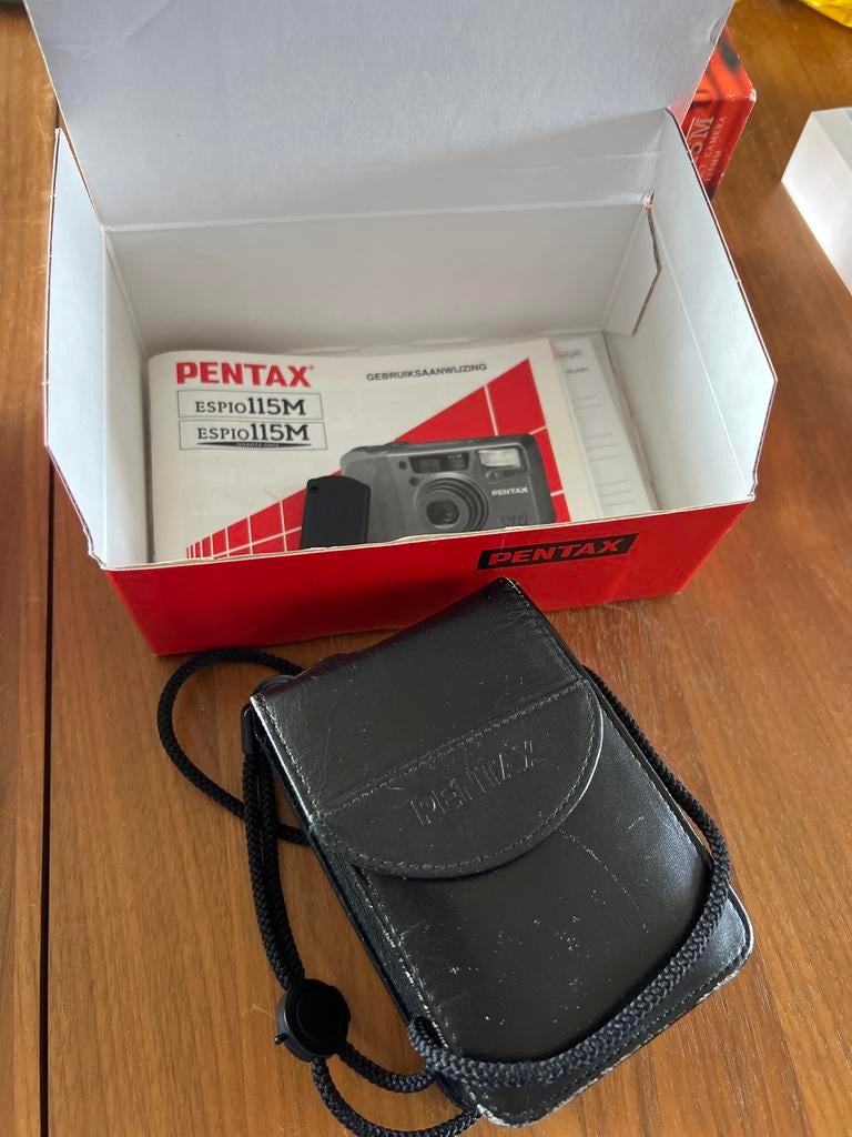 Pentax Espio 115M analoge camera, Audio, Tv en Foto, Fotocamera's Analoog, Ophalen of Verzenden, Zo goed als nieuw, Compact, Pentax