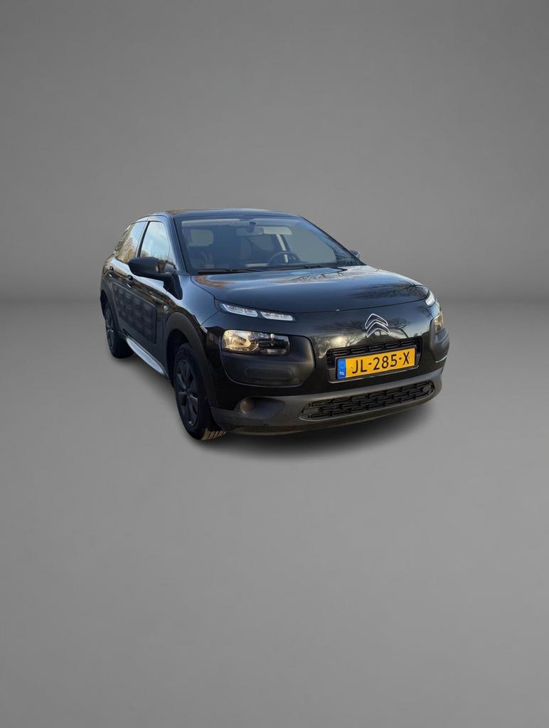 Citroën C4 Cactus 1.2 VTI 82 2016 Zwart, Auto's, Voorwielaandrijving, 31 €/maand, 1199 cc, Zwart