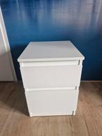 Ikea Kullen ladekast - wit, 2 lades, Huis en Inrichting, Kasten | Ladekasten, Ophalen, Overige materialen, Minder dan 50 cm, Gebruikt