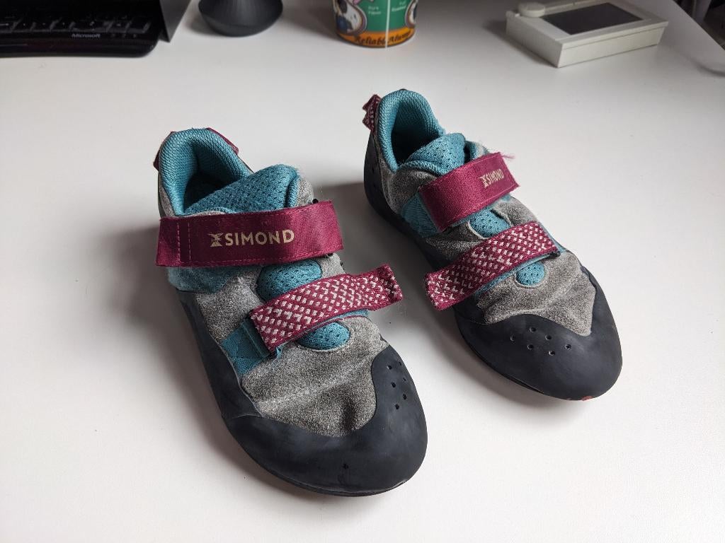 Klimschoenen SIMOND maat 38, Ophalen of Verzenden, Gebruikt, Klimsportschoenen