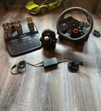 Logitech G29 Driving Force Racing Wheel + Shifter, 1 speler, Racen en Vliegen, Ophalen of Verzenden, Zo goed als nieuw