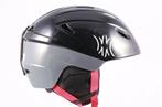 56 57 58 cm ski snowboard helm SLOKKER, Black/grey/red