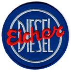 Eicher Diesel stoffen opstrijk patch embleem, Ophalen of Verzenden, Nieuw, Auto's