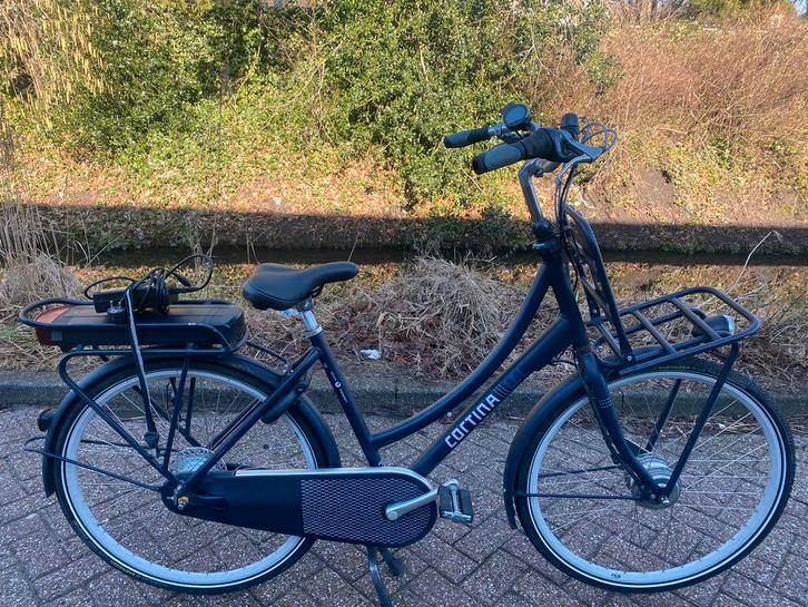 Cortina Utility transport elektrische  damesfiets, Fietsen en Brommers, Fietsen | Dames | Damesfietsen, Zo goed als nieuw, Overige merken