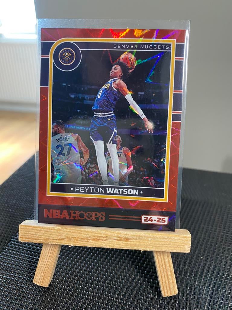 Peyton Watson /15 Denver Nuggets Panini NBA Hoops 2024-25, Ophalen of Verzenden, Nieuw, Plaatje