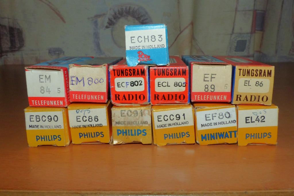 Radiobuizen en TV-buizen , nieuw en gebruikt, Ophalen of Verzenden, Buis of Buizen