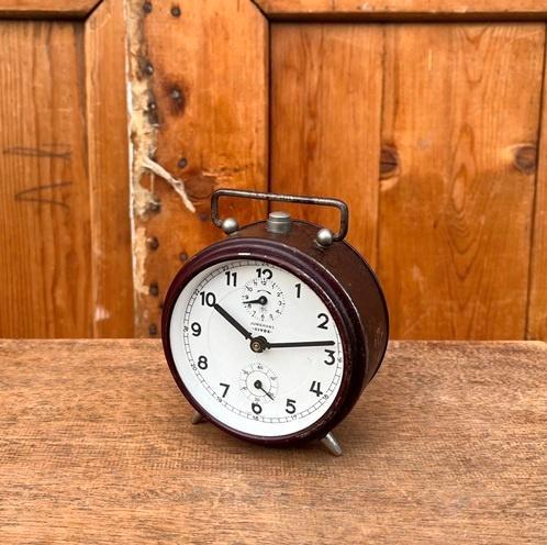 Wekker Junghans Breen Amsterdam origineel voor decoratie, Antiek en Kunst, Curiosa en Brocante, Ophalen of Verzenden