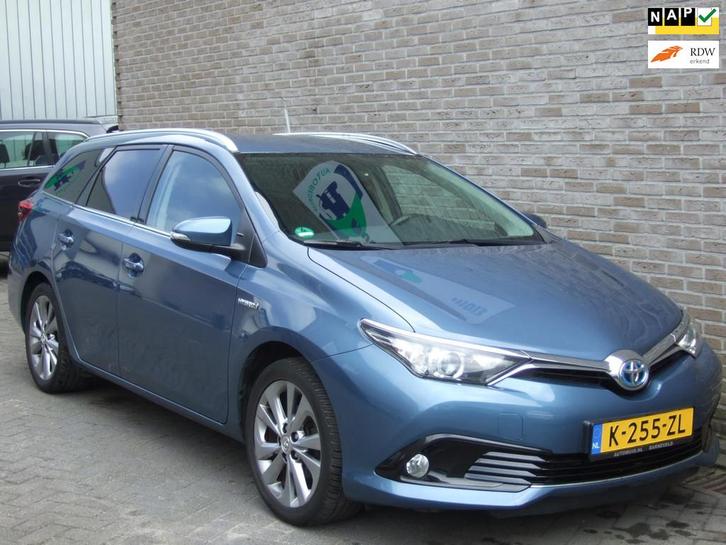 Toyota Auris Touring Sports 1.8 Hybrid Dynamic - Kmstand log, Auto's, Toyota, Bedrijf, Te koop, Auris, ABS, Airbags, Airconditioning