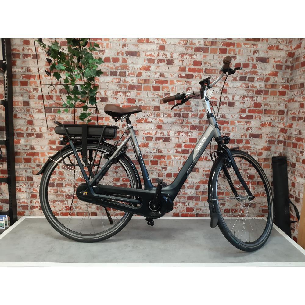 Orange C8 HMS D57 Graph blue/Desert tit grey H8, Fietsen en Brommers, Elektrische fietsen, Gebruikt, Gazelle, 55 tot 59 cm, 30 tot 50 km per accu