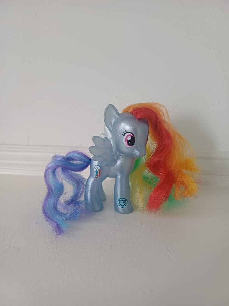 My Little Pony Rainbow Dash Pearl Hasbro 8,5 cm, Kinderen en Baby's, Speelgoed | My Little Pony, Ophalen of Verzenden