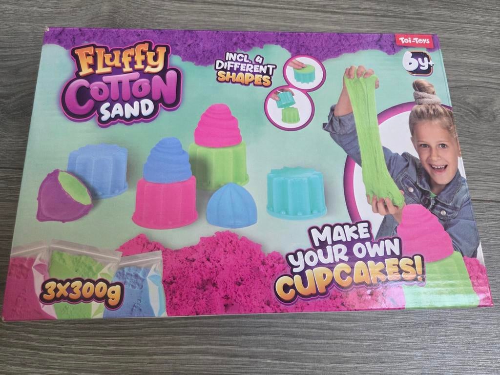 Fluffy Cotton Sand & Fluffy Floss - Knutselset, Kinderen en Baby's, Ophalen of Verzenden, Nieuw, Bouwen