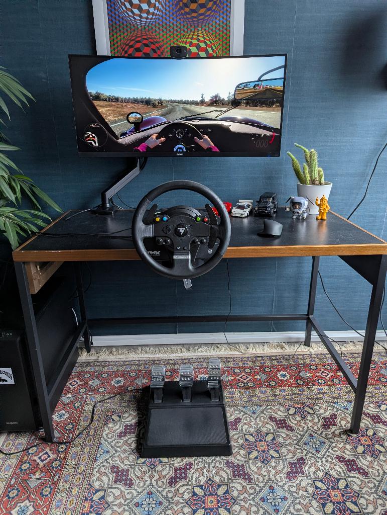 Thrustmaster TMX Pro met T3PA pedaalset, Ophalen, Gebruikt, Stuurtje of Sportattribuut, Xbox One