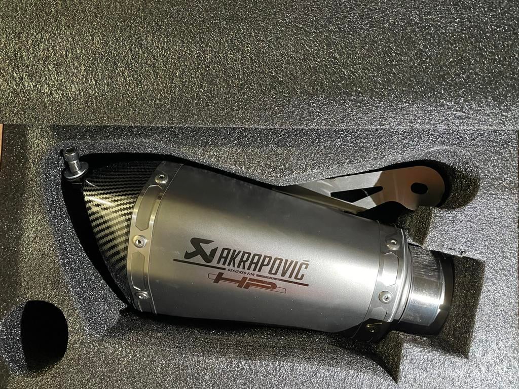 BMW S1000R S 1000 RR Akrapovic Slip On demper 2010 / 2016, Ophalen of Verzenden, Gebruikt
