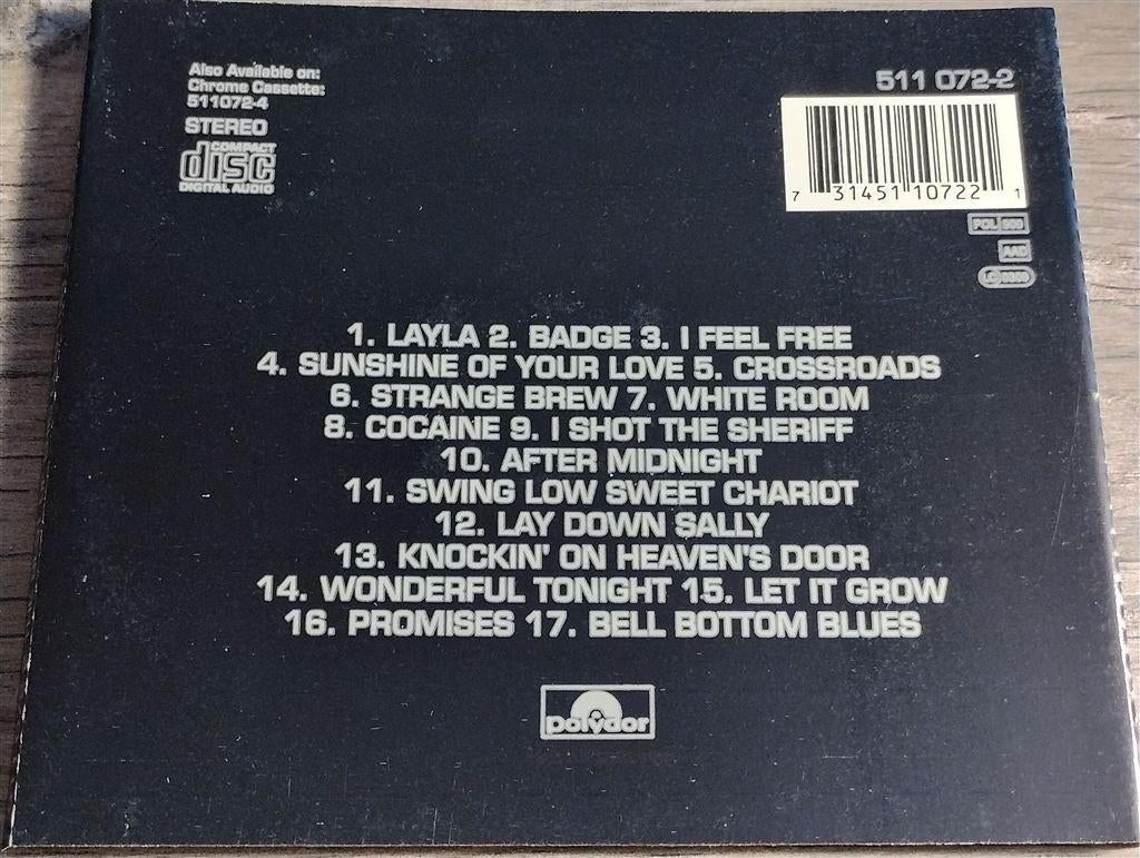 Eric Clapton - The Best Of Eric Clapton, Ophalen of Verzenden, 1980 tot heden, Zo goed als nieuw, Jazz