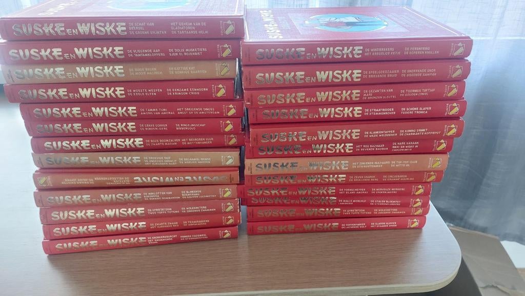 Suske en Wiske collectie - 24 hardcover boeken, Boeken, Stripboeken, Complete serie of reeks, Ophalen, Zo goed als nieuw