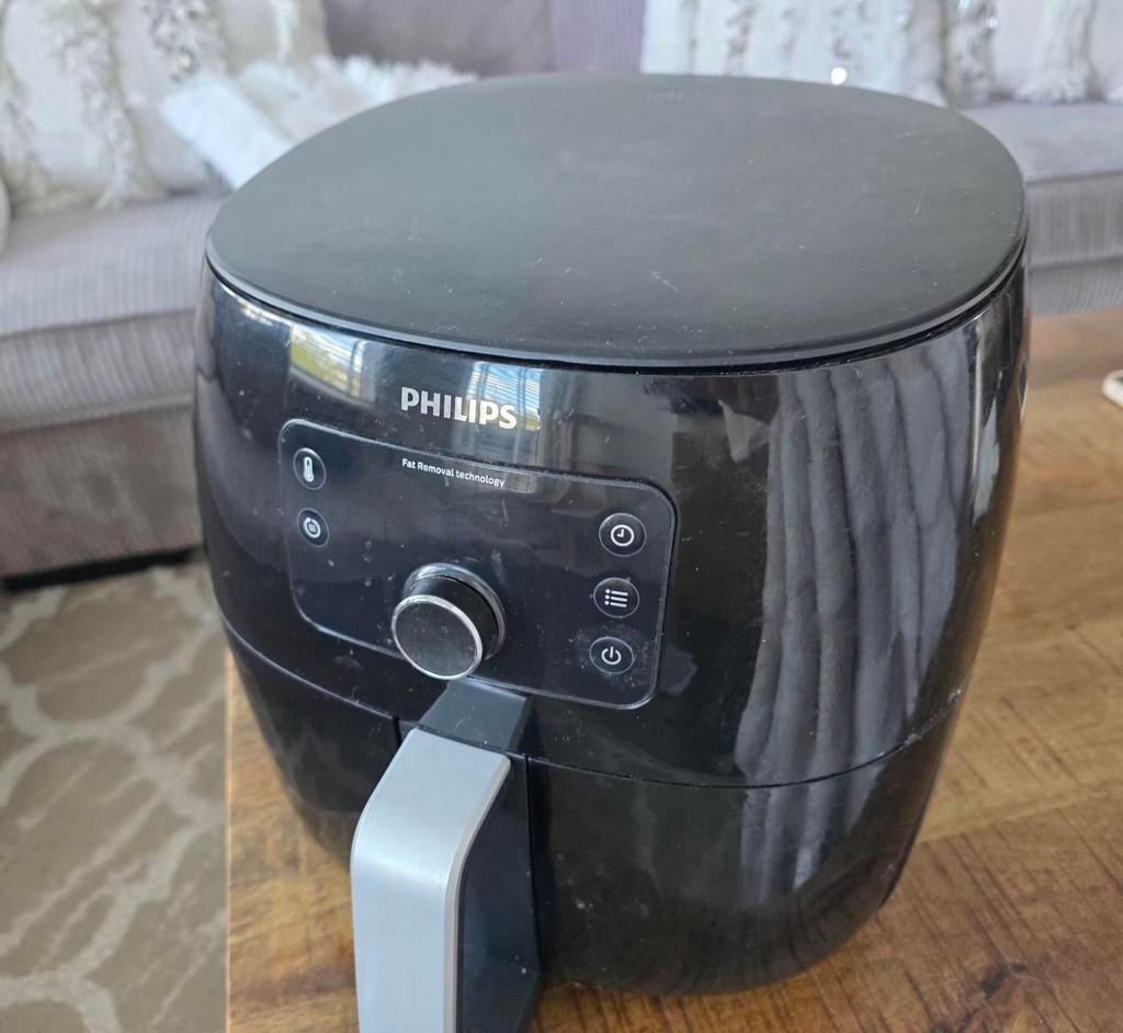 PHILIPS Avance Collection Airfryer XXL - Zwart, Witgoed en Apparatuur, Airfryers, Gebruikt, Airfryer XXL, 1500 gram of meer, Ophalen of Verzenden