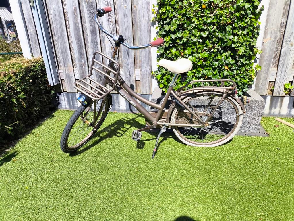 Sparta 24 inch meisjes fiets met voordrager en terugtraprem, Fietsen en Brommers, Ophalen, Gebruikt, Terugtraprem, Sparta