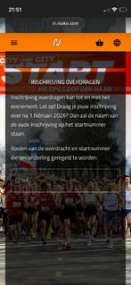 Cpc startbewijs halve marathon 21km, Eén persoon