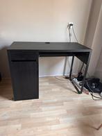 Ikea Micke Bureau zwart, Ophalen, Gebruikt