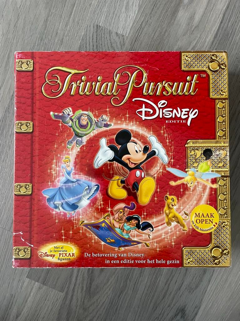 Trivial Pursuit Disney Editie, Hobby en Vrije tijd, Gezelschapsspellen | Bordspellen, Drie of vier spelers, Ophalen of Verzenden