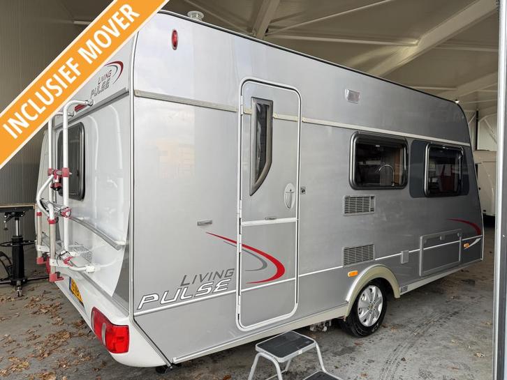 Eriba Living Pulse 440 / voortent / luifel / mover, Caravans en Kamperen, Caravans, Bedrijf, tot en met 4, 1000 - 1250 kg, Overige