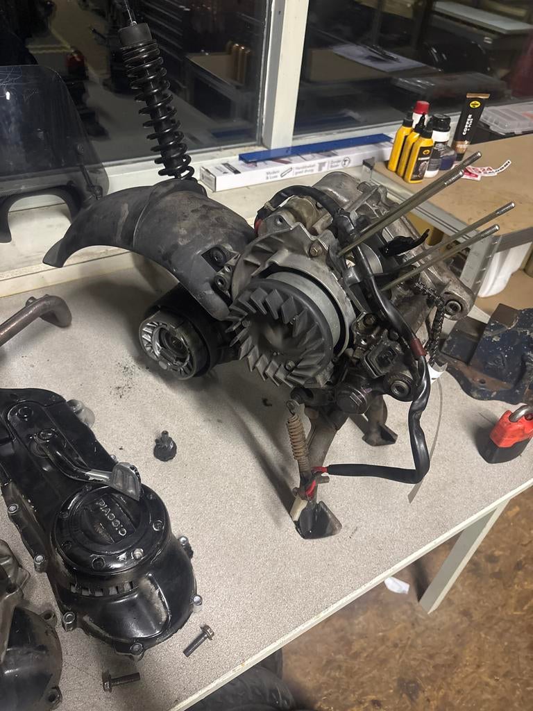 Carter Piaggio zip 4t 2v, Ophalen of Verzenden, Gebruikt, Overige typen, Piaggio