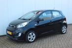 KIA Picanto 1.0 CVVT 5-DEURS Comfort Pack AIRCO ZEER MOOI!!, Voorwielaandrijving, Stof, Zwart, Zwart