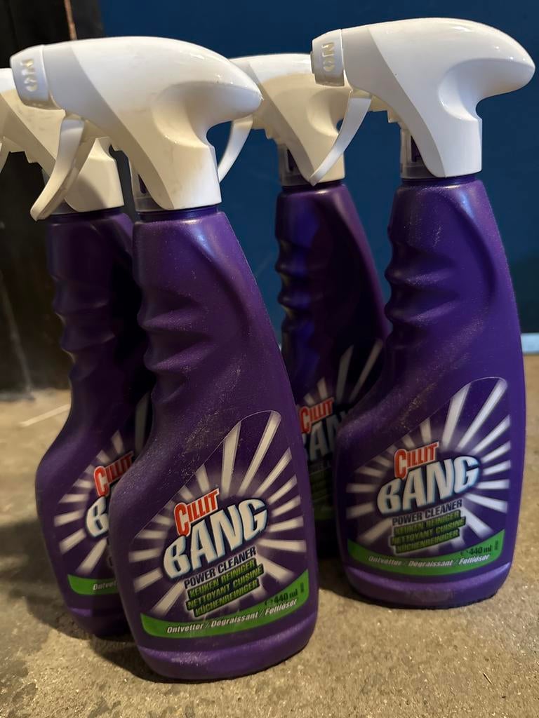 Cillit Bang Power Cleaner Ontvetter Keukenreiniger (4x), Ophalen of Verzenden, Schoonmaakmiddel