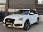Audi Q5 2.0 TFSI quattro S-line Camera Xenon black, Auto's, Audi, Gebruikt, 4 cilinders, Leder en Stof, Wit