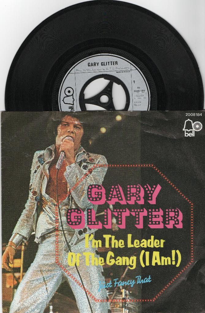 Gary Glitter – I'm The Leader Of The Gang, Cd's en Dvd's, Vinyl Singles, 7 inch, Single, Ophalen of Verzenden, Zo goed als nieuw