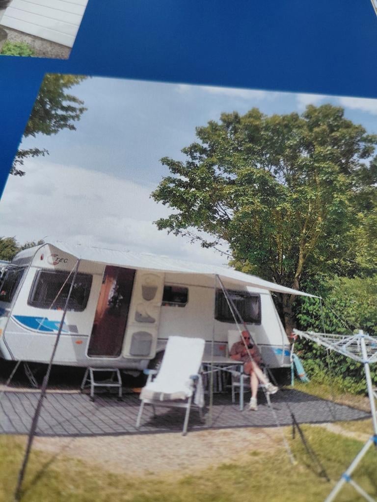 Caravanluifel, Ophalen, Zo goed als nieuw