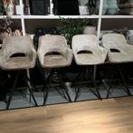 Barkrukken, set van 4, Ophalen, Draaibaar, 5 krukken of meer, 60 tot 90 cm