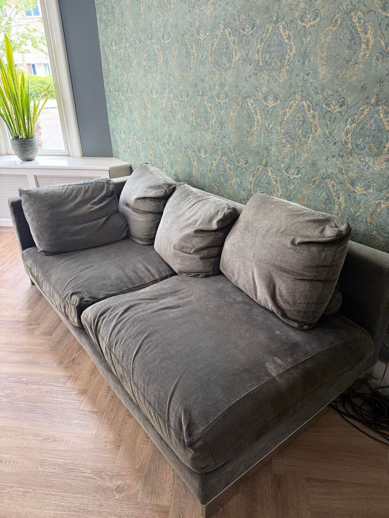 Gratis af te halen halve hoekbank Molteni & C, Ophalen, Gebruikt, 100 tot 125 cm, Hoekbank