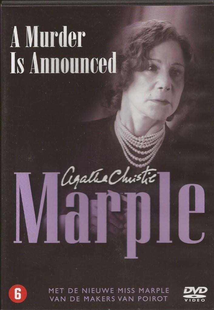 Agatha Christie  MARPLE - A Murder Is Announced, Vanaf 6 jaar, Ophalen, Zo goed als nieuw, Detective en Krimi