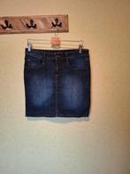 Blauwe denim rok maat 42 met zakken, Blauw, Maat 42/44 (L), Ophalen of Verzenden, Gedragen