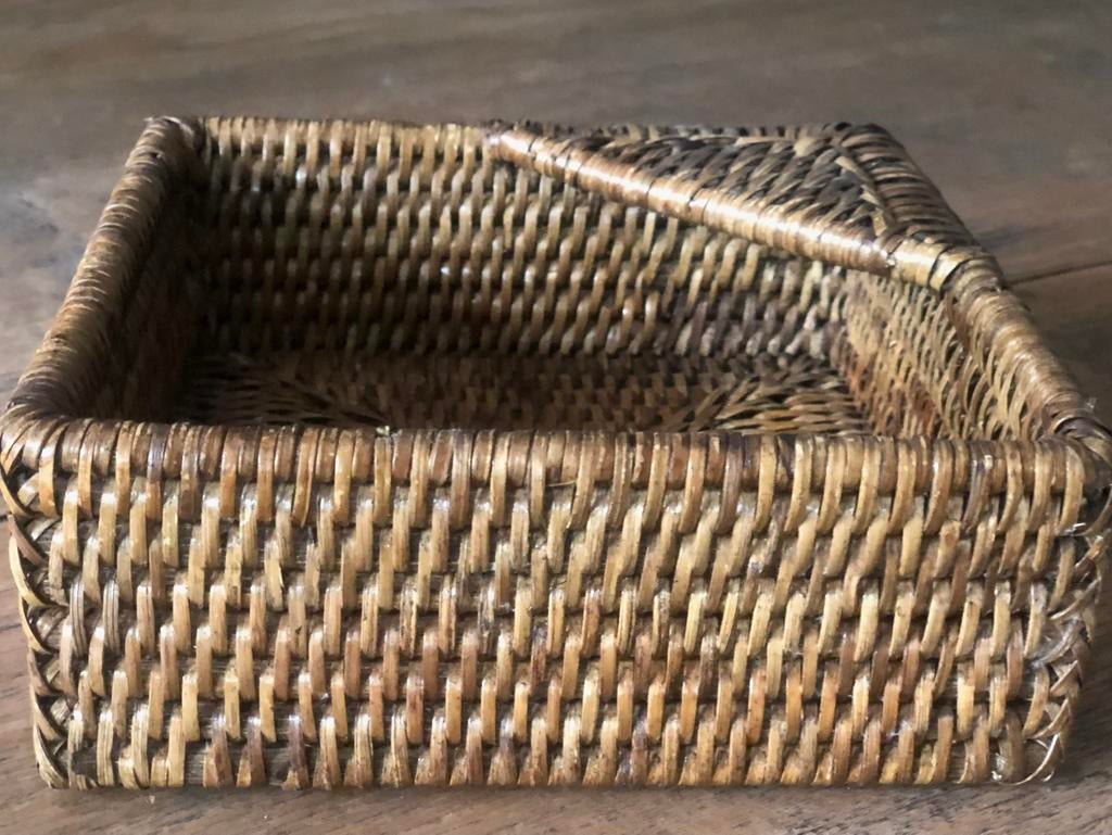 Birma Myanmar servet houder birmariet, Ophalen of Verzenden, Rond, Riet