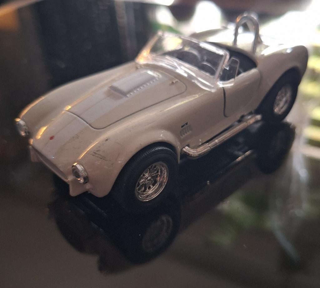 Welly - Shelby cobra 427 s/c, Ophalen of Verzenden, Zo goed als nieuw, Auto