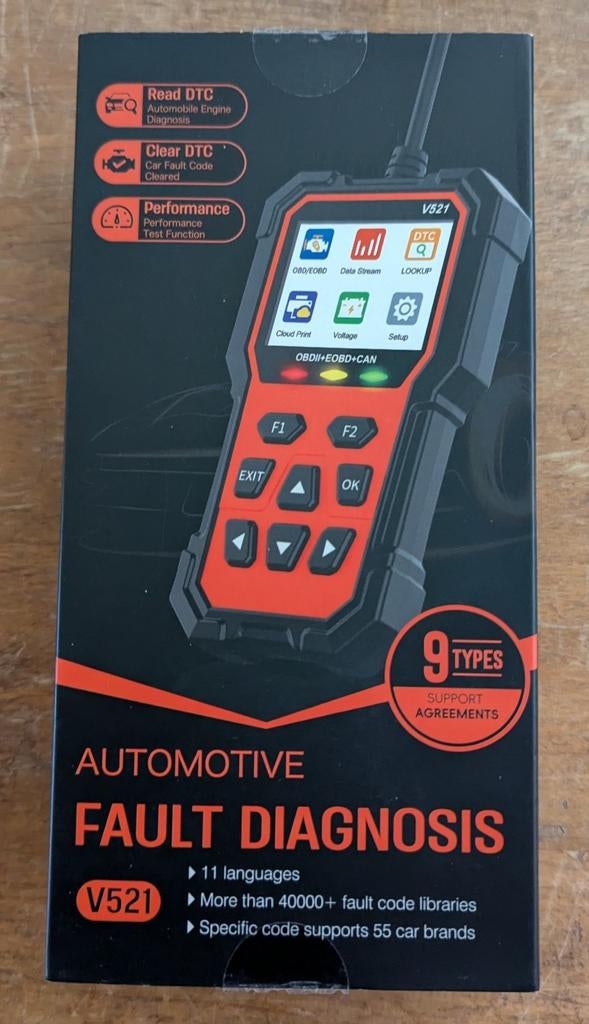 OBD2 Diagnoseapparaat V521 [Upgraded] van MMOBIEL, Auto diversen, Autogereedschap, Ophalen