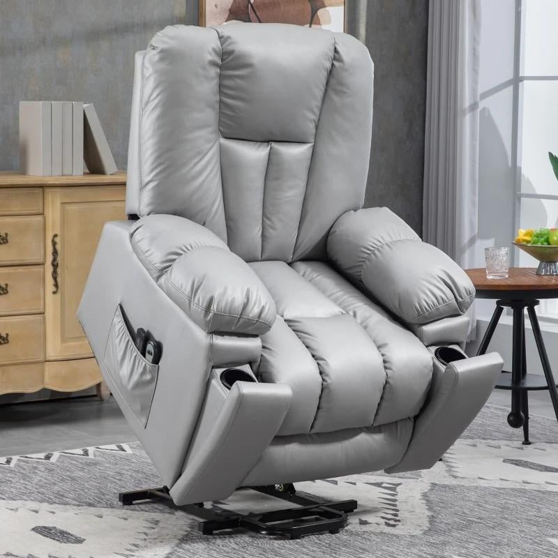 Sta op stoel Relaxfauteuil tv stoel Massage bioscoop, Huis en Inrichting, Fauteuils, Kunststof, Modern, Comfort, Nieuw, 75 tot 100 cm