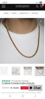 Ketting Olympus Jewelry, Sieraden, Tassen en Uiterlijk, Kettingen, Ophalen of Verzenden, Nieuw, Goud, Goud