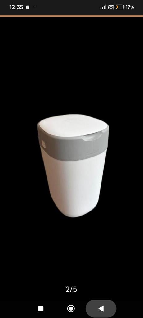 Tommee Tippee Sangenic Luieremmer met navulling, Ophalen of Verzenden, Gebruikt