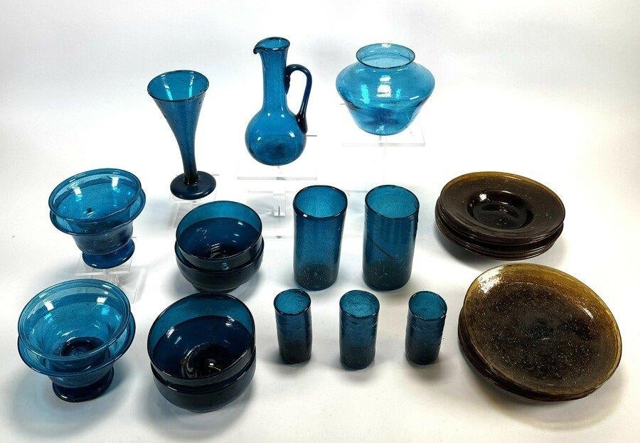 1133. Glasservies, midden 20e eeuw, Ophalen of Verzenden