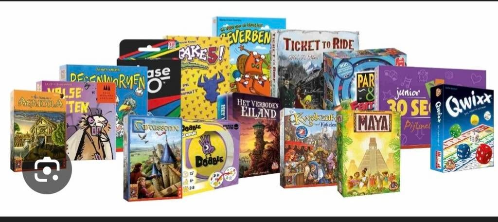 Diverse bordspellen en puzzels - Gezocht, Hobby en Vrije tijd, Gezelschapsspellen | Bordspellen, Gebruikt, Een of twee spelers