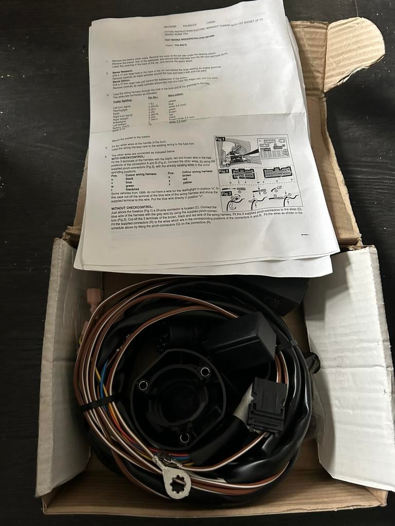 Kabelset Fiat Marea Weekend/Saloon (bouwjaar vanaf 1996)., Ophalen of Verzenden, Nieuw