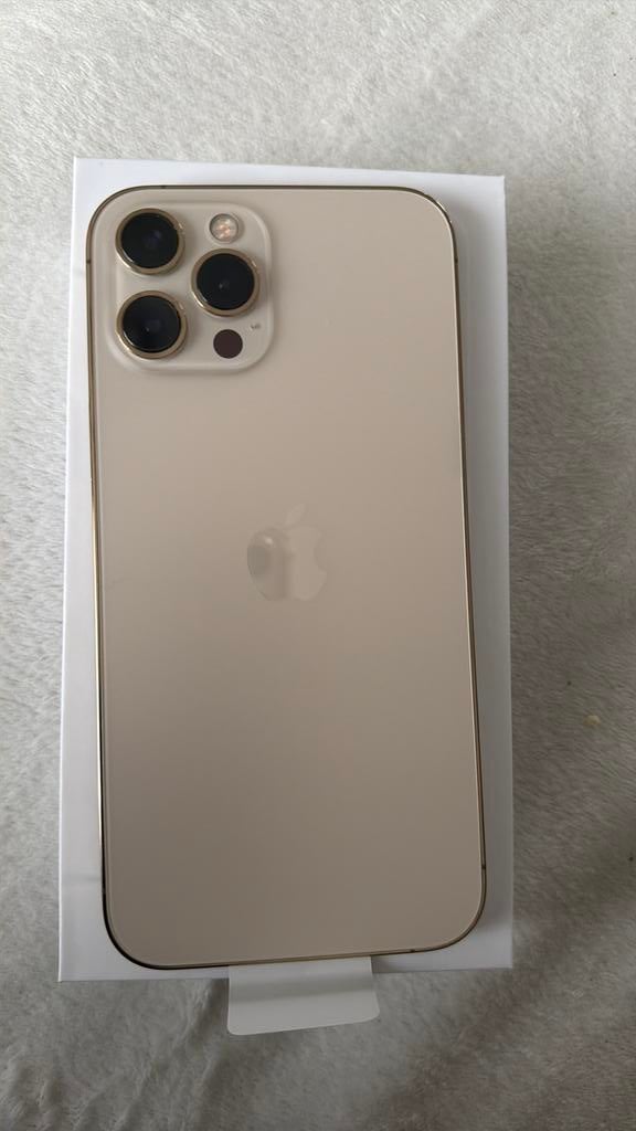 Iphone 12 pro max, 128 GB, Refurbished, Zonder simlock, Goud
