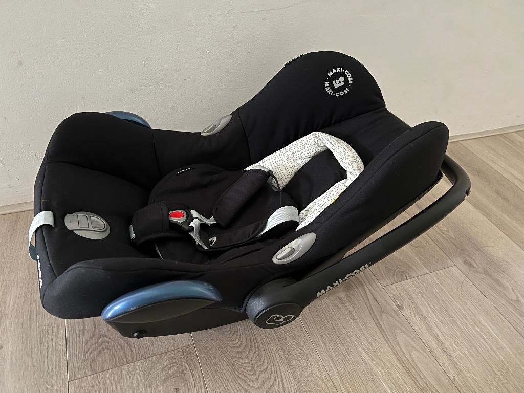 Maxi Cosi CabrioFix Autostoel (Black Grid), Kinderen en Baby's, Ophalen, Autogordel of Isofix, Zo goed als nieuw, 0 t/m 13 kg