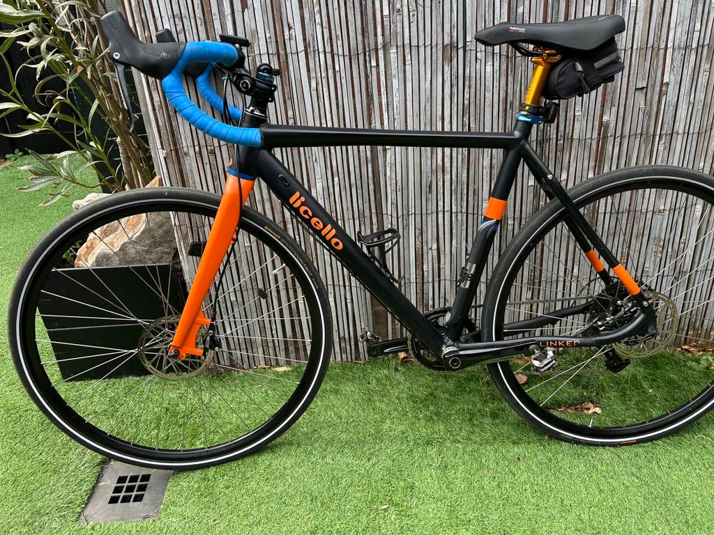 Licelo race/gravel, Fietsen en Brommers, Fietsen | Racefietsen, 28 inch, Aluminium, Zo goed als nieuw, Meer dan 20 versnellingen