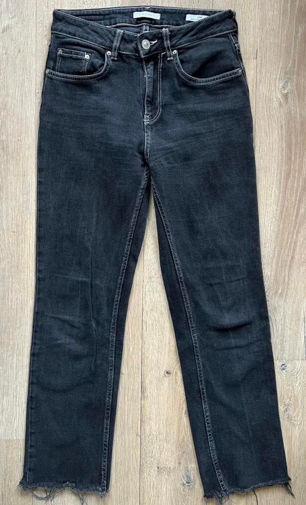 High Rise spijkerbroek Costes maat xs/s, Ophalen of Verzenden, Zo goed als nieuw, Blauw, W27 (confectie 34) of kleiner