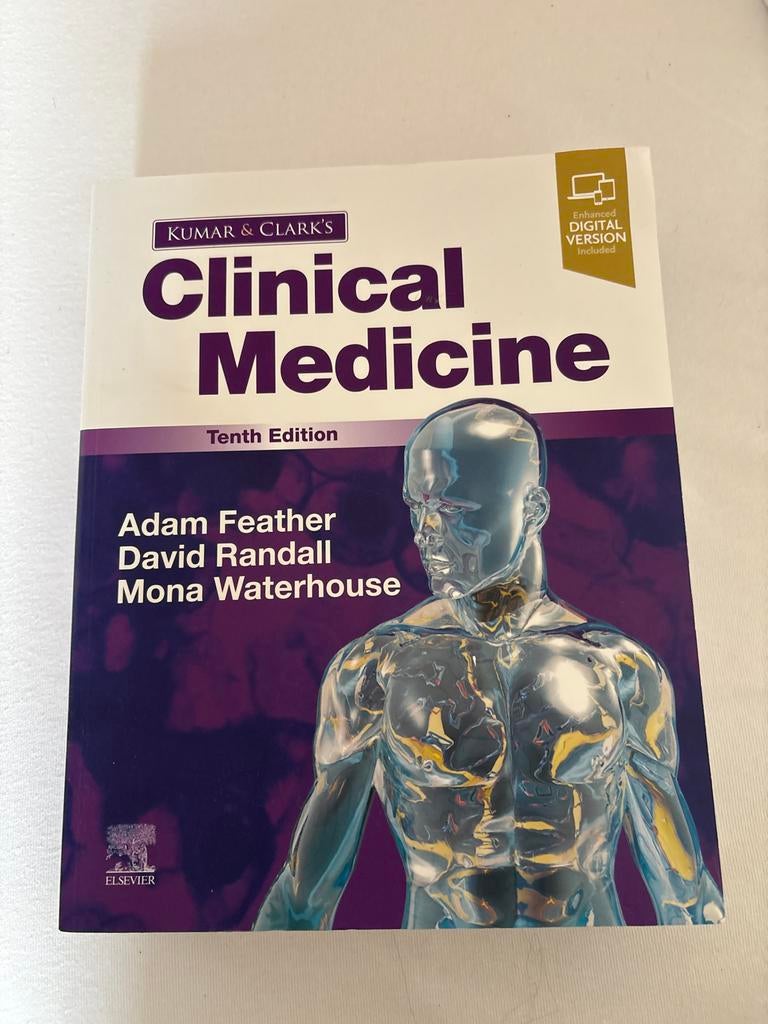 Kumar & Clark's Clinical Medicine Tiende Editie, Ophalen of Verzenden, Beta, Gelezen, WO