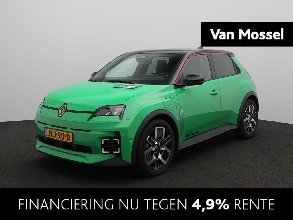 Renault 5 urban range techno 40 kWh | DEMO | Automaat | 10, Auto's, Renault, Stof, 122 pk, Origineel Nederlands, 500 kg